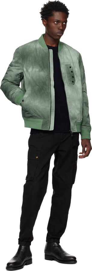 Belstaff Parameter Graph Bomber Jacket - Green