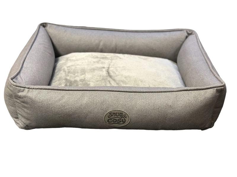 Charlie Dog Pet Bed Removable Cover Hollowfibre Filling - Dog Bed for dogs Snug and Cosy Pets