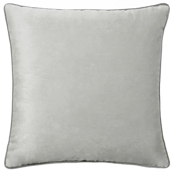 Furn Meridian Velvet Cushion Cover - Dove/Charcoal