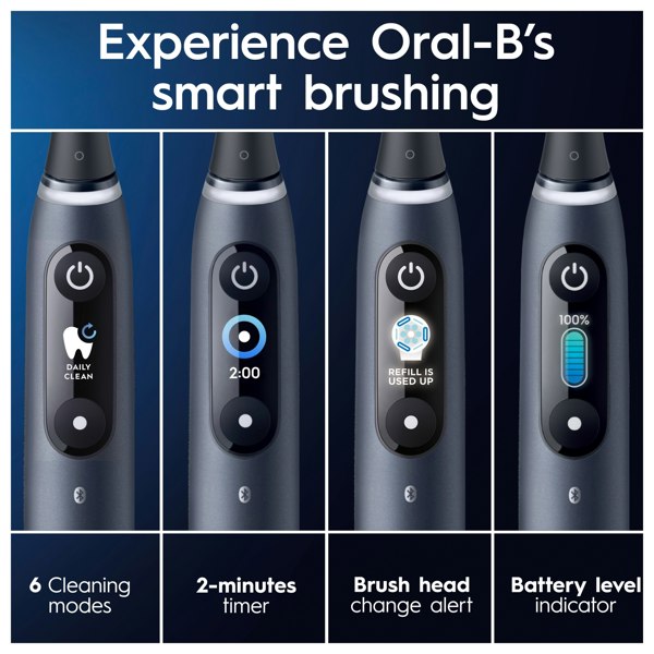 Oral-B iO 8 Electric Toothbrush - Black