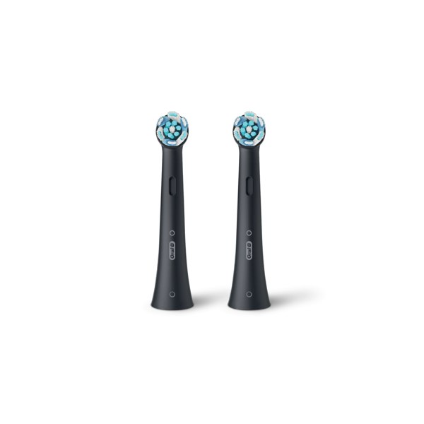 Oral-B iO Ultimate Clean Black Electric Toothbrush Heads, Pack of 2 Counts