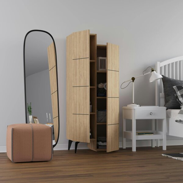 Decortie Stair Modern Storage Cabinet Multipurpose