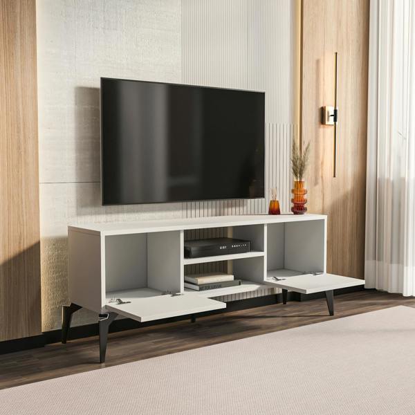 Decorotika Lojo Modern Tv Stand TV Cabinet for TV's up to 55"