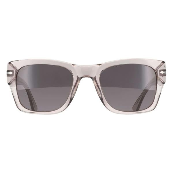 Persol Sunglasses PO3384S 1229B1 Transparent Brown Grey Dark Grey