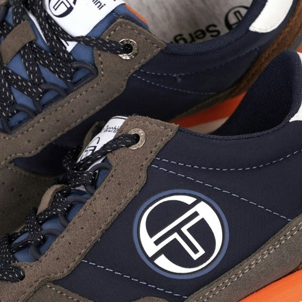 Sergio Tacchini Venezia Trainers Navy/Grey/Orange