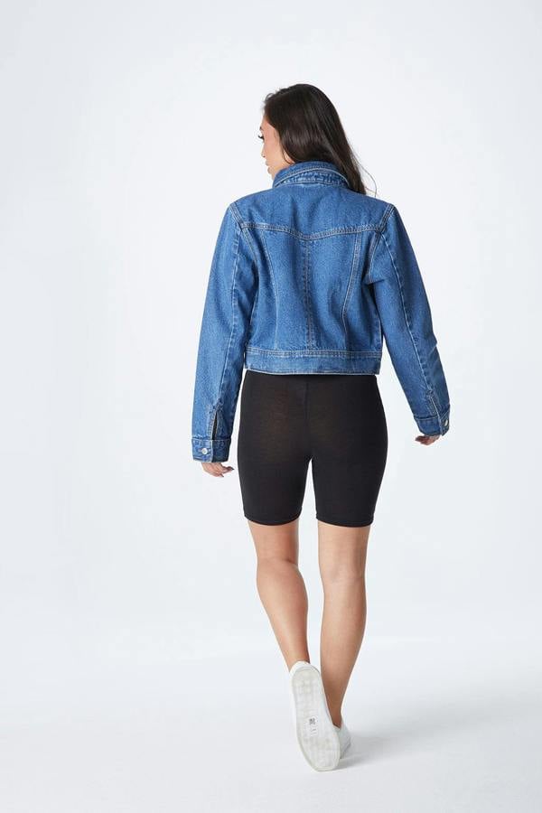 Urban Bliss Li Mid Blue Denim Jacket