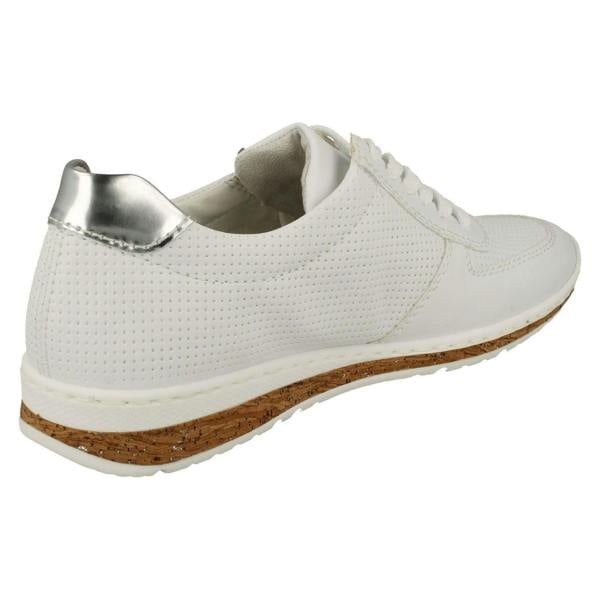 Rieker Ladies Sneakers By Rieker Zip Detailed Trainers N5127