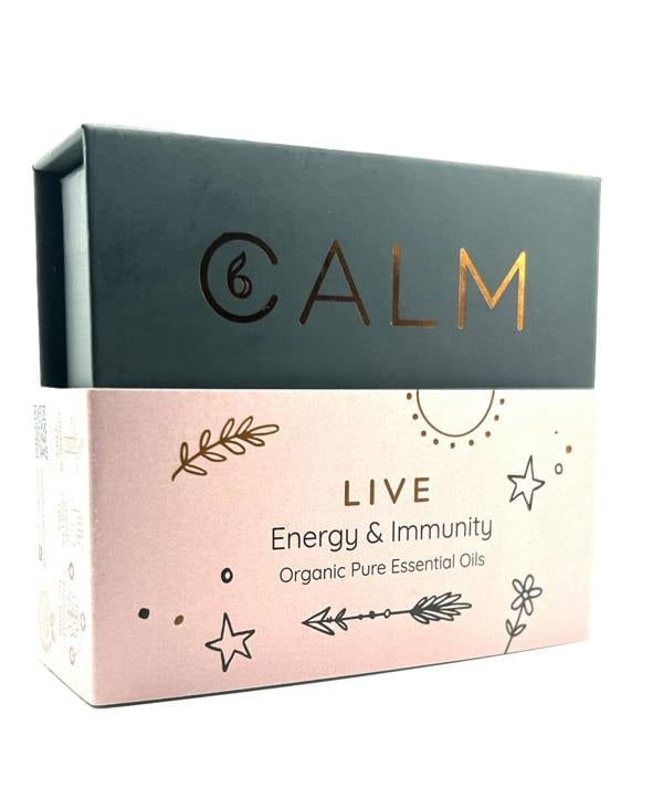 B Calm Aroma Diffuser with Essential Oil Steps - Stress Relief, Energy Boost, Sleep & Hormone Balance