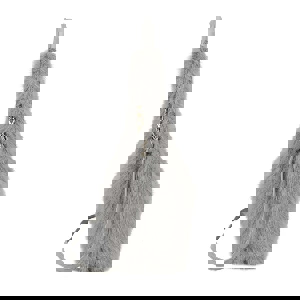 Kitise Spacious Faux Fur Hobo Shoulder Bag Crossbody Strap