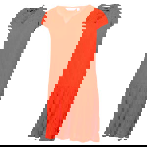 Regatta Womens/Ladies Reanna Tiered Casual Dress - Crayon - 