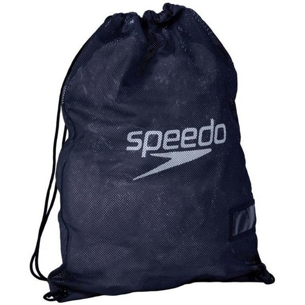 Speedo Wet Kit Mesh Drawstring Bag - Navy