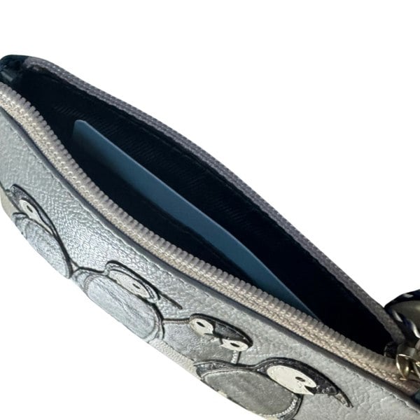 Mala Leather RFID Penguin Coin & Card  Leather Purse