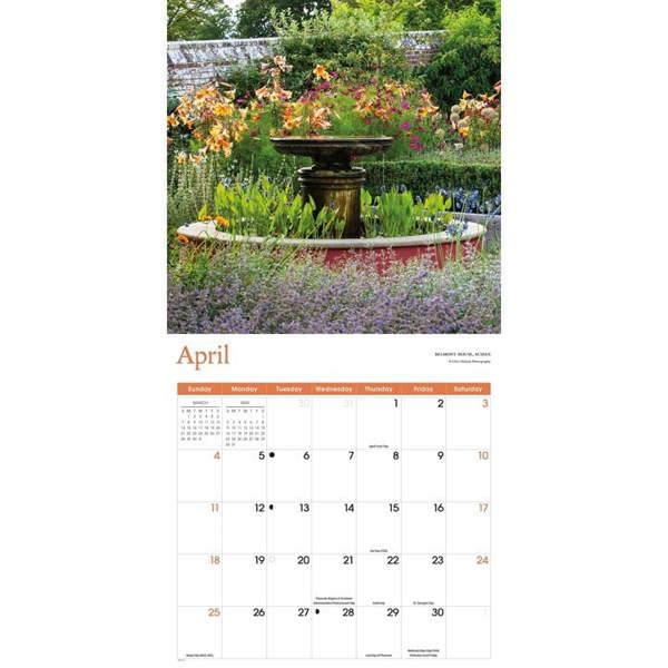 Country Gardens Calendar 2027, Wall Calendars, Month To View, Lifestyle, Gift