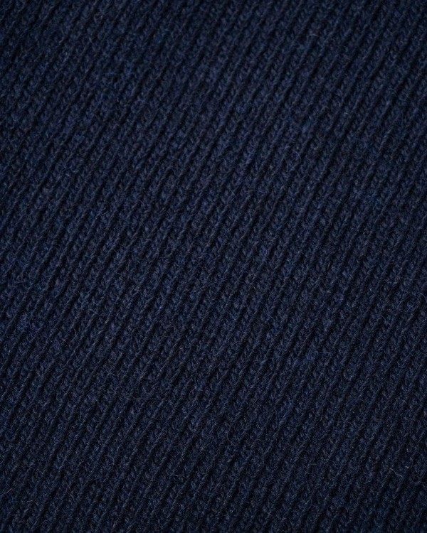 Lacoste Mens Beanie and Scarf Set - Navy Blue 166