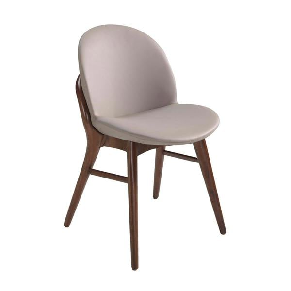 Angel Cerdá Dark Mink Leatherette Chair 4107