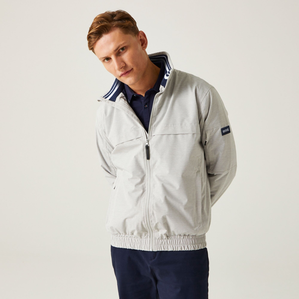 Regatta Mens Shorebay II Waterproof Jacket - Silver Grey