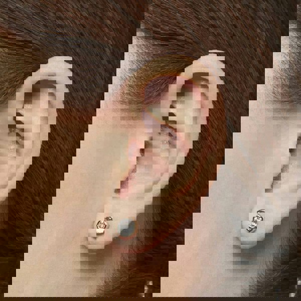 Ted Baker SINAA Gold Tone Crystal Stud Earrings TBJ1084-02-02