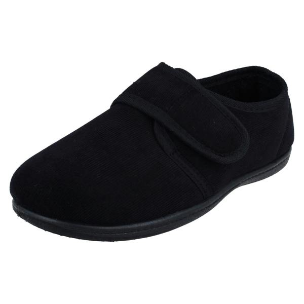 Padders Mens Padders Hook & Loop Slippers  James