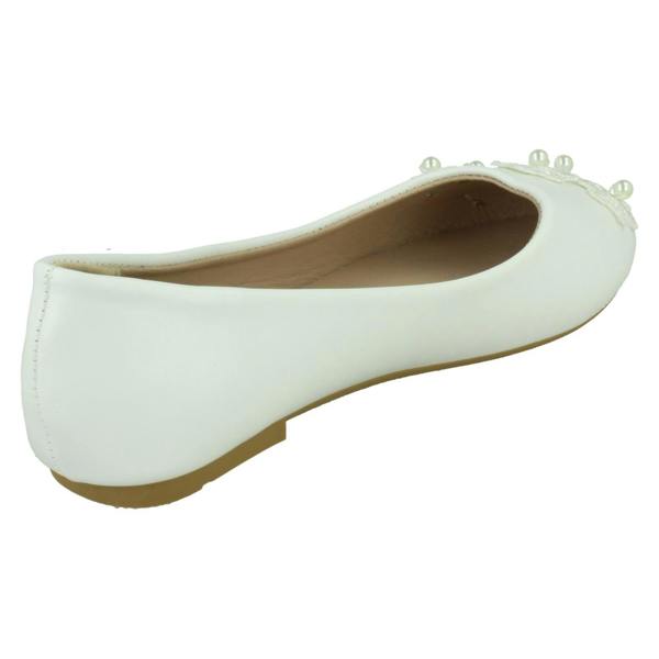 Spot On Girls Spot On Smart Casual Ballerina Shoes H2689