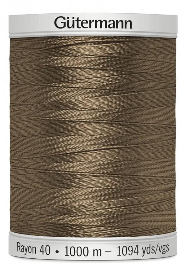 Gutermann No 40 Sulky Rayon Embroidery Thread 1000m Rayon Thread Suitable For Embroidery