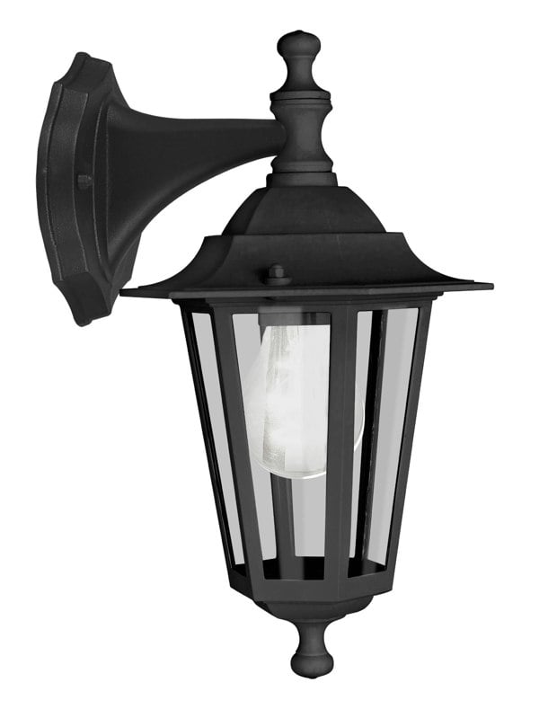 EGLO Laterna 4 Lantern-Style Black Outdoor Light