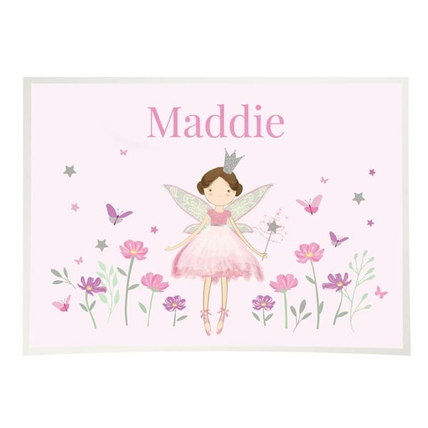 Personalised Memento Company Personalised Fairy Princess Placemat
