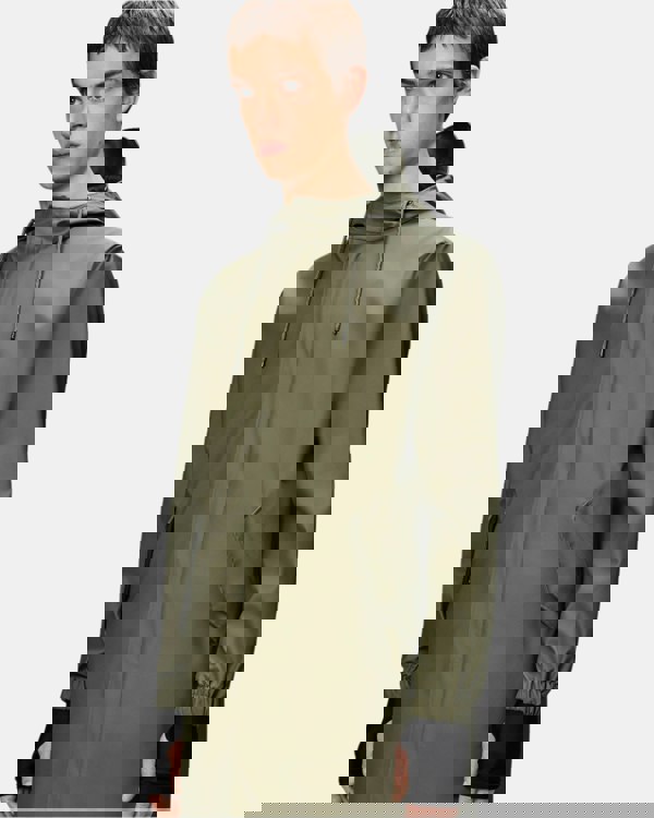 Rains Unisex Fishtail Parka - 134 Marsh