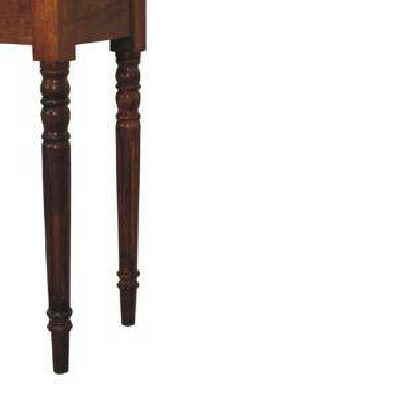 Wyld Haus Chantilly Chestnut Mango Wood Turned Leg Writing Desk