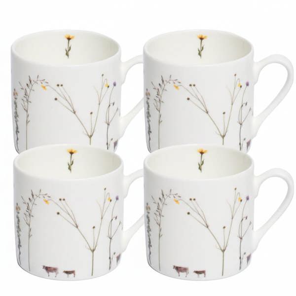 Powderhound Espresso Cup Gift Set Alpine Flower