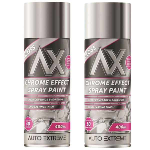 Auto Extreme 2X Auto Extreme Chrome Paint 400ml