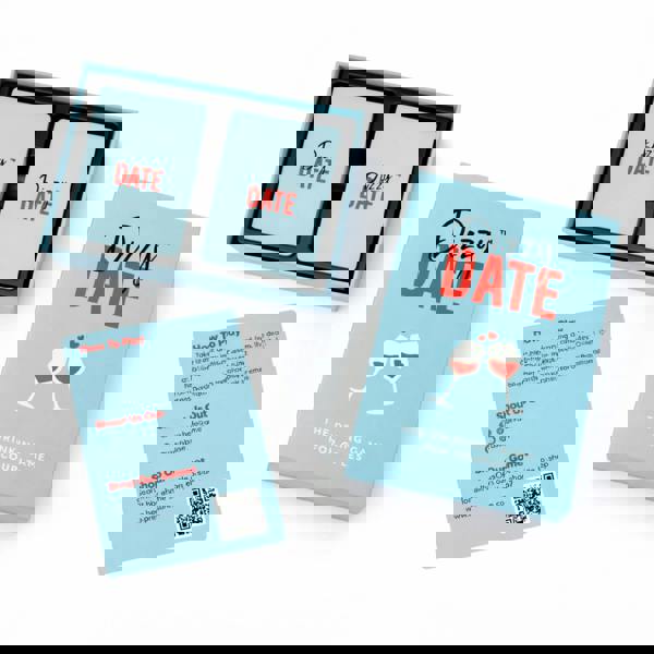 smartbies Dizzy Date Card Game – Fun Party Game Cards for Couples | Romantic Icebreaker for Date Night & Events