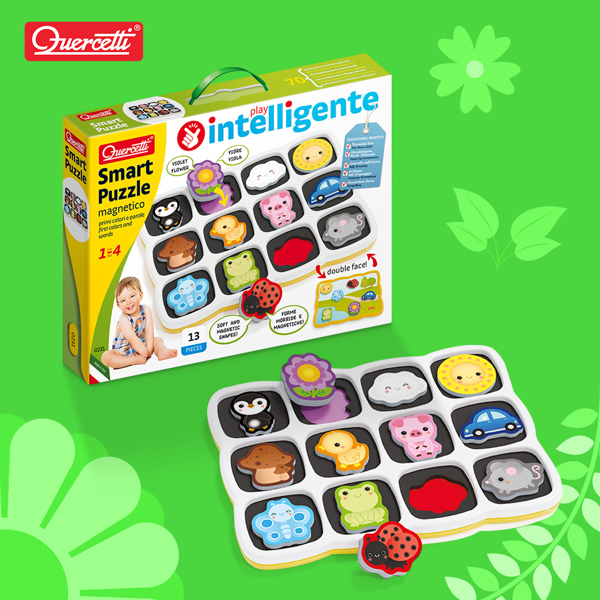 Quercetti Smart Puzzle Words and Colours