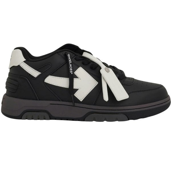 Off-White Out Of Office Calf Leather Sneakers - Black