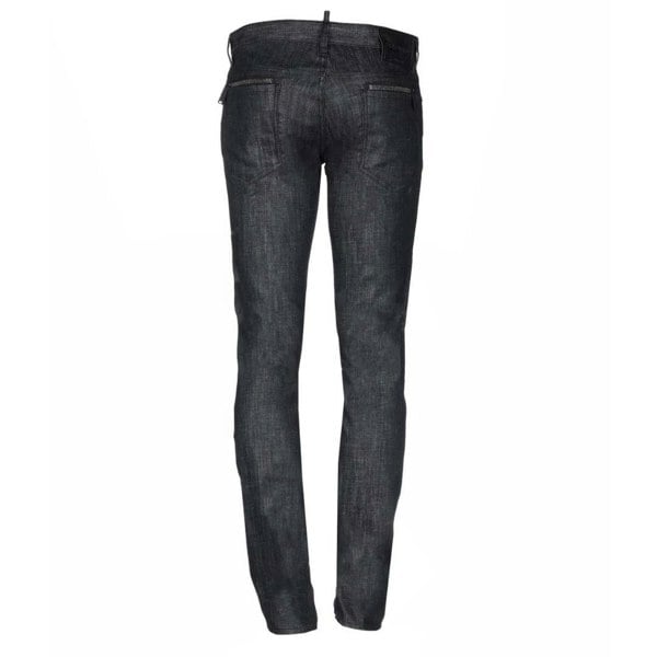 Dsquared2 Slim Jean Zip Pocket Jeans - Black