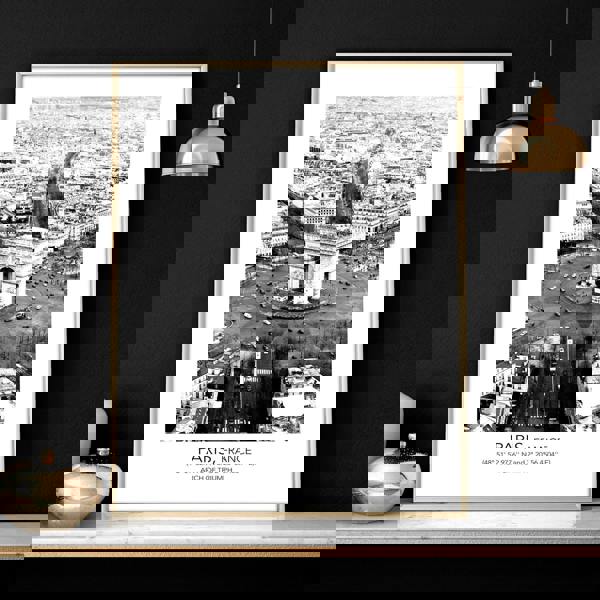 Posters for living room | set of 3 Paris wall art prints