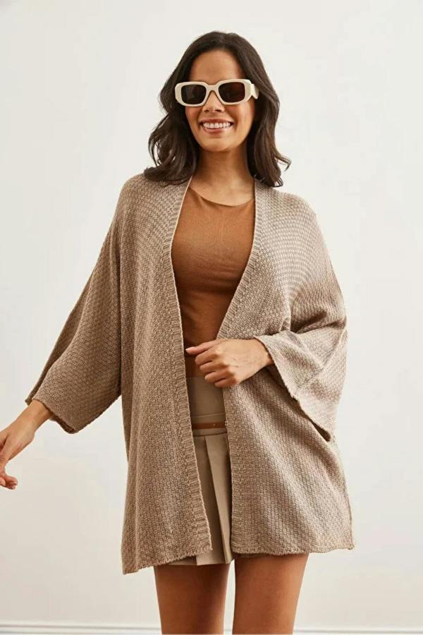 Hoxton Gal Batwing Sleeve Cozy Cardigan