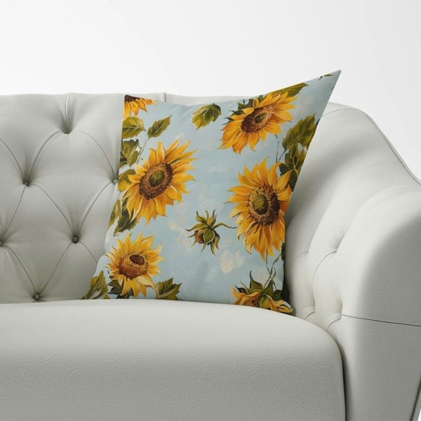 Warren Reed Summer Sunflowers Cushions