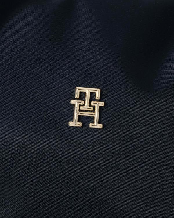 Tommy Hilfiger Poppy TH Womens Small Tote Bag - Space Blue