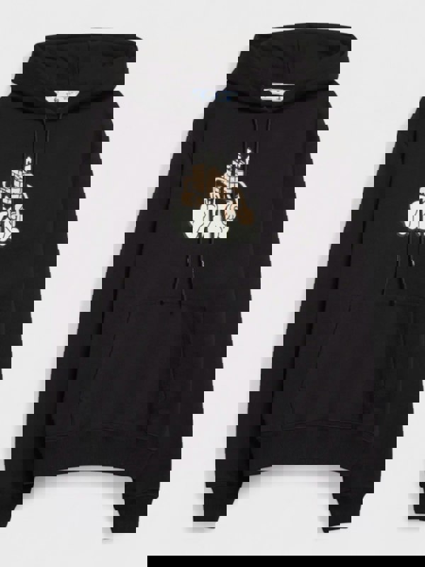 Off - White Brick Concept Hoodie Black - Supplied FashionOff - White