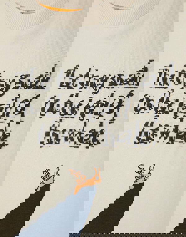 Gruffalo & Friends Unisex Kids Beige The Snail & The Whale Short Sleeved T-Shirt