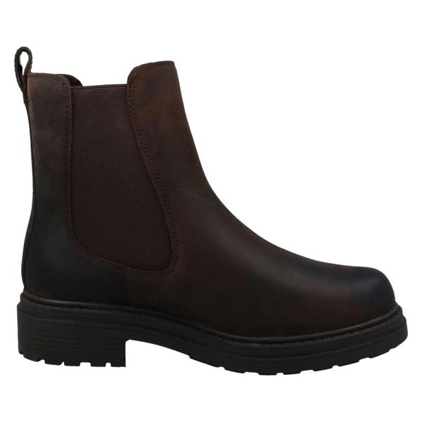 Clarks Ladies Clarks Chunky Sole Chelsea Boots Orinoco3 Top