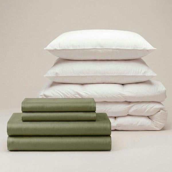 Bedable Sateen Move-In Bedding Set