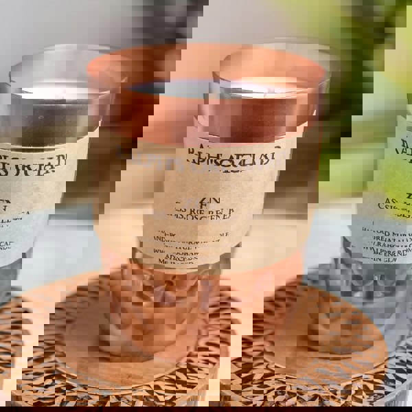 tall copper candle