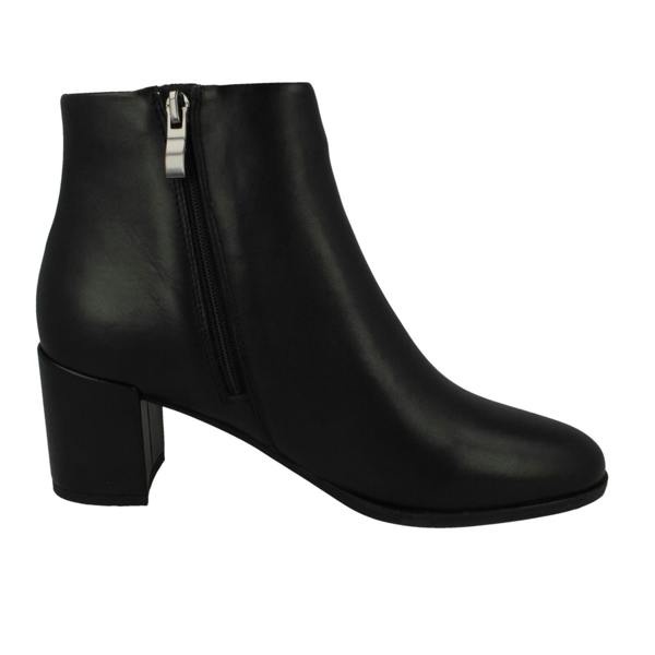 Clarks Ladies Clarks Elegant Heeled Ankle Boots Freva55 Zip