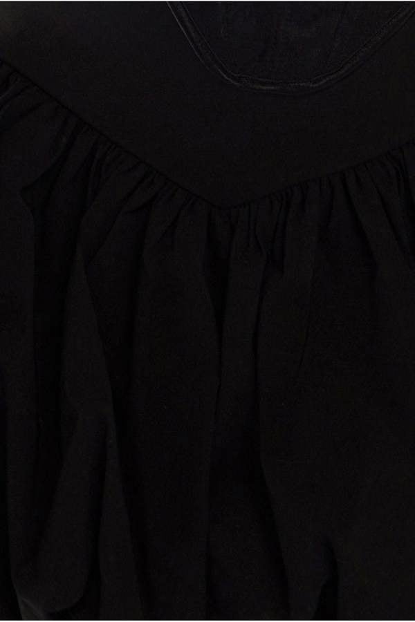 Bengaline Balloon Mini Skirt - Black SK34
