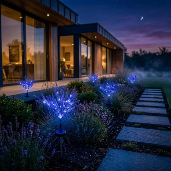Milagro Lavender Solar Lamp 3000K Ip65