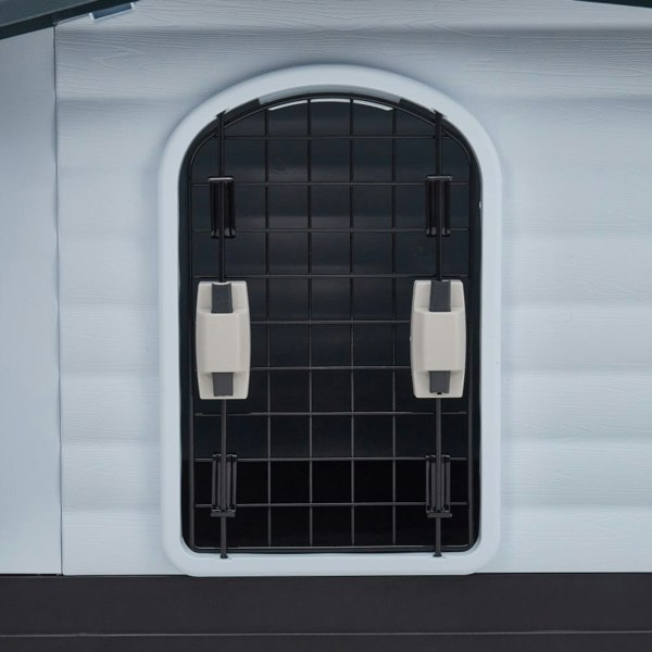 Large Dog Kennel Outdoor Indoor Pet Plastic Garden House Dog Houses Living and Home