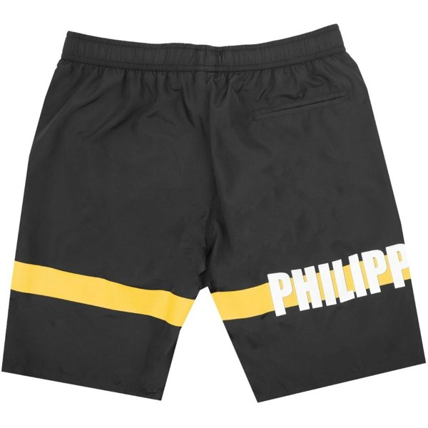 Philipp Plein TM Skull And Bones Swim Shorts - Black