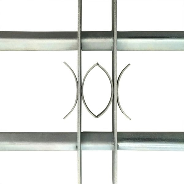 Berkfield Adjustable Security Grilles for Windows 2 pcs 700-1050 mm