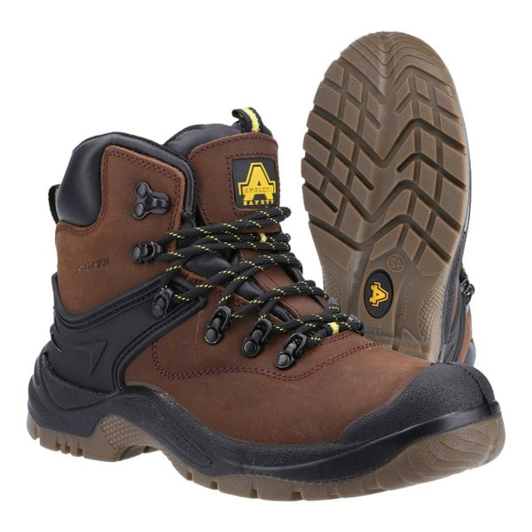 Amblers Safety FS197 Men's Safety Boots in Brown